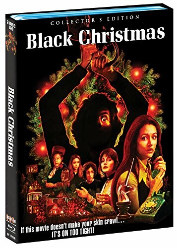 Black Christmas Collector's Edition cover with characters and festive theme