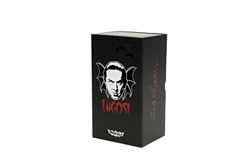 Black collectible box featuring Dracula design and Lugosi text.