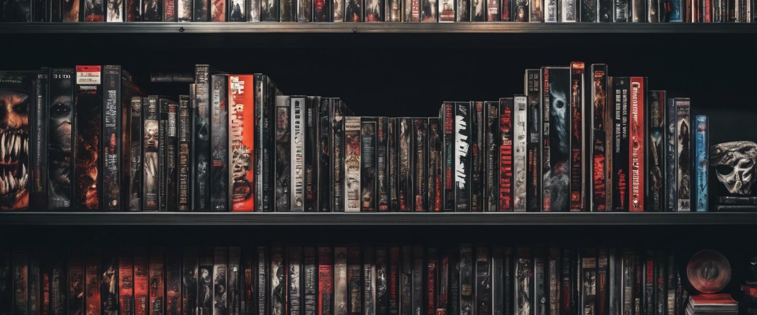 Horror Movie Shelf