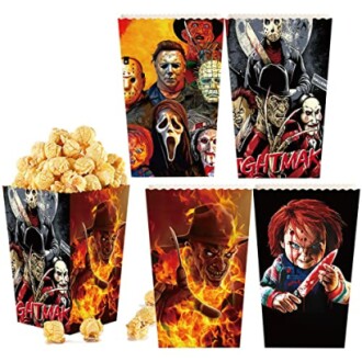 Horror Character Theme Popcorn Boxes