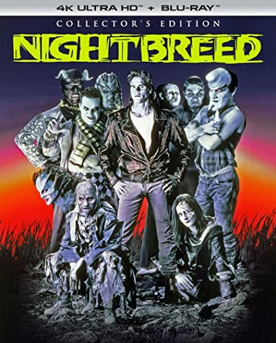 Nightbreed Collector's Edition cover with characters standing in a field