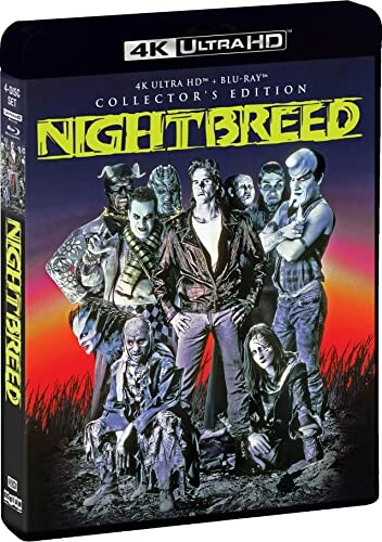 Nightbreed Collector's Edition Blu-ray cover with characters