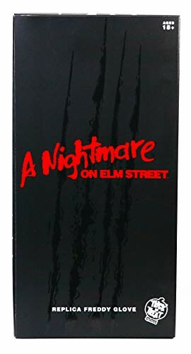 A Nightmare on Elm Street replica Freddy glove box