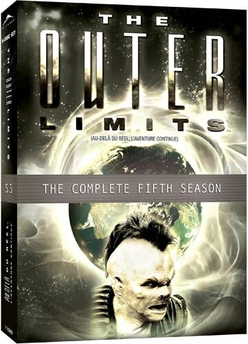 The Outer Limits Season 5 DVD cover with futuristic design