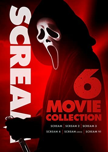 Ghostface on Scream movie collection poster