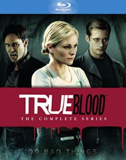 True Blood Complete Series Blu-ray cover with three characters